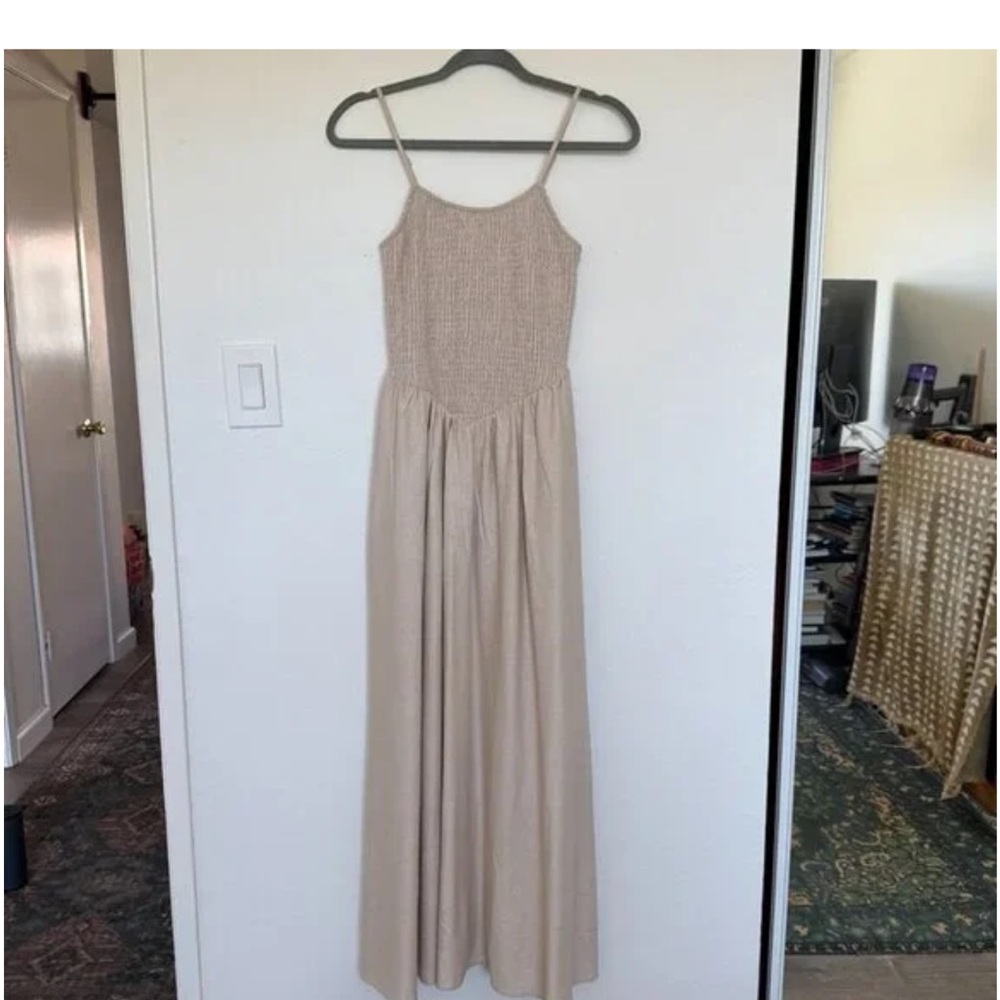 Rachel Zoe Beige Maxi Dress